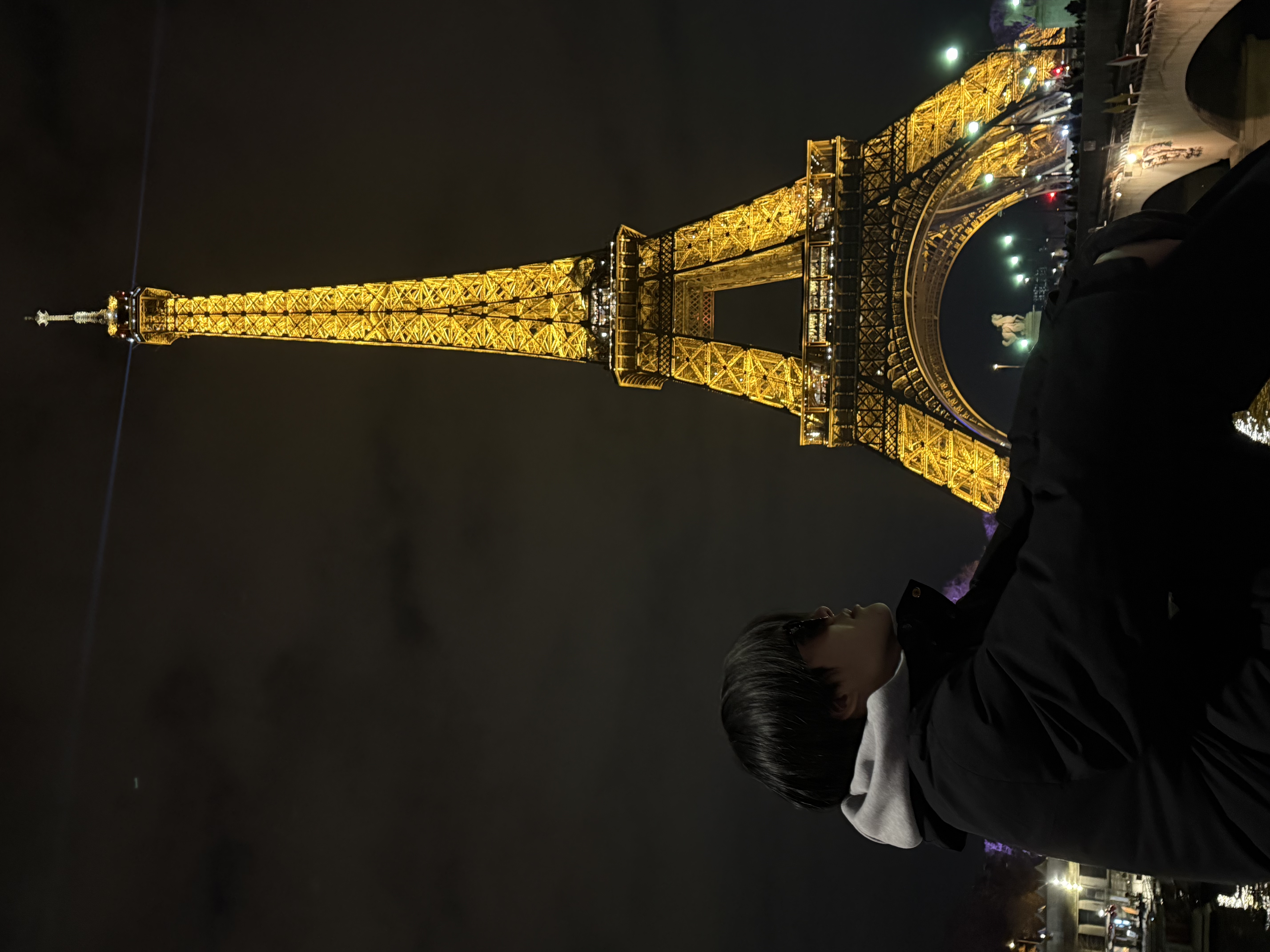 Ze Hao in France during exchange