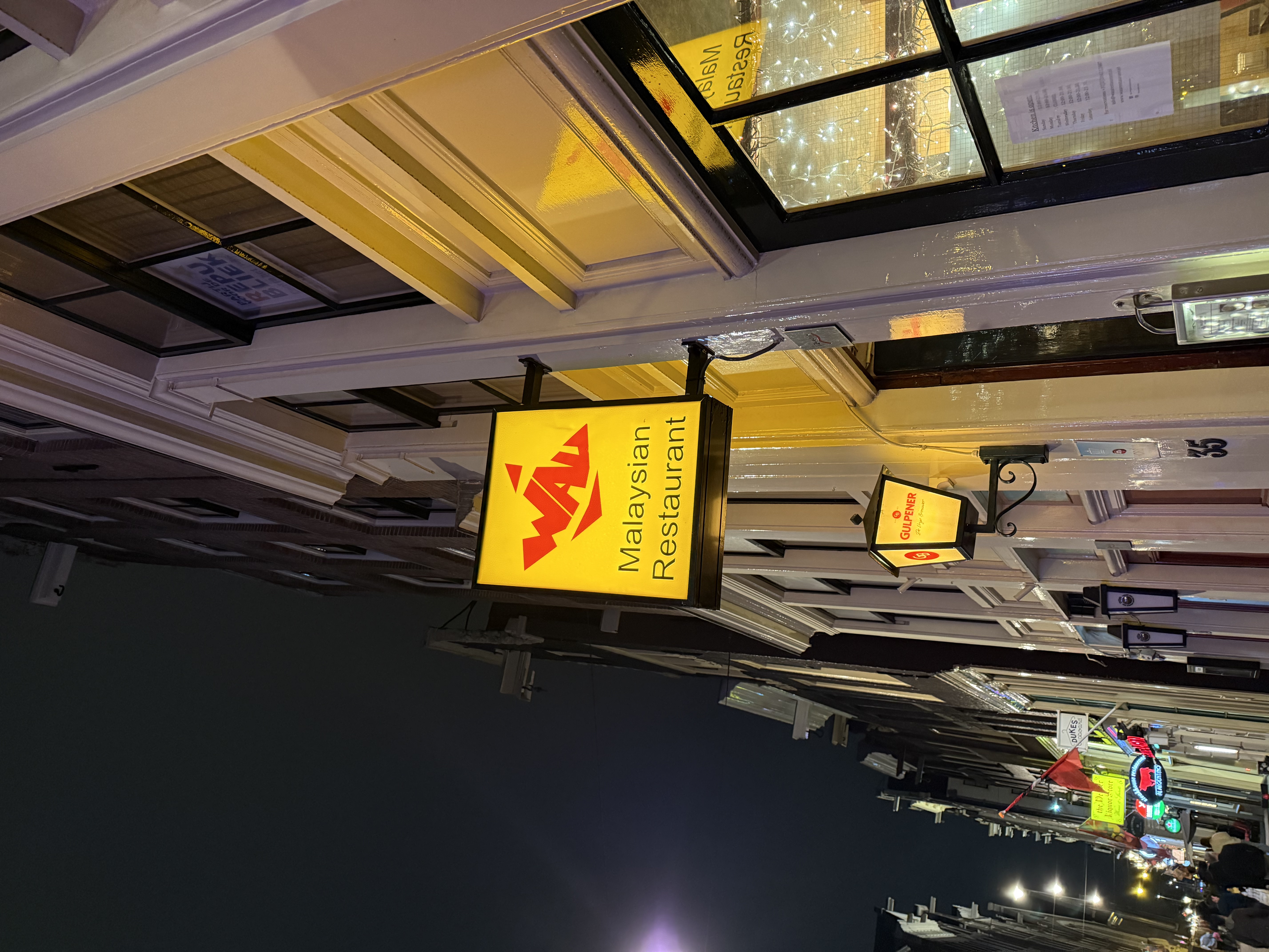 Street view from Ze Hao's exchange in the Netherlands